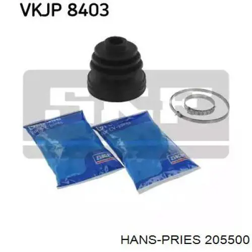 Підвісний підшипник карданного валу Hans Pries (Topran) 205500 ціна, від 8.98 USD