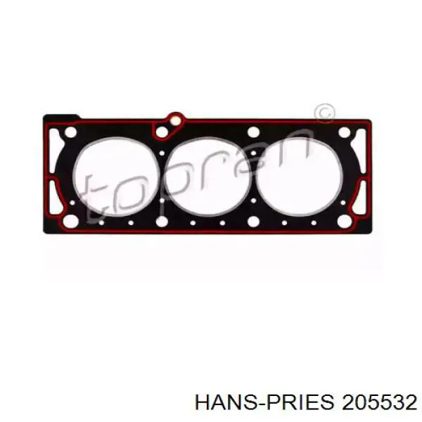 Прокладка ГБЦ Hans Pries (Topran) 205532 ціна, від 13.93 USD