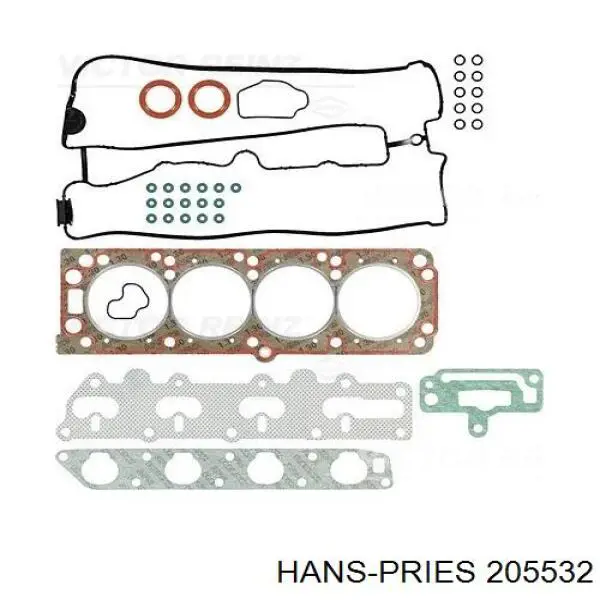 Купити 205532 Hans Pries (Topran) Прокладка ГБЦ