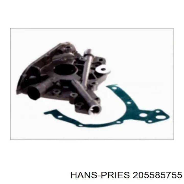 Помпа масляна Hans Pries (Topran) 205585755 ціна, від 35.44 USD