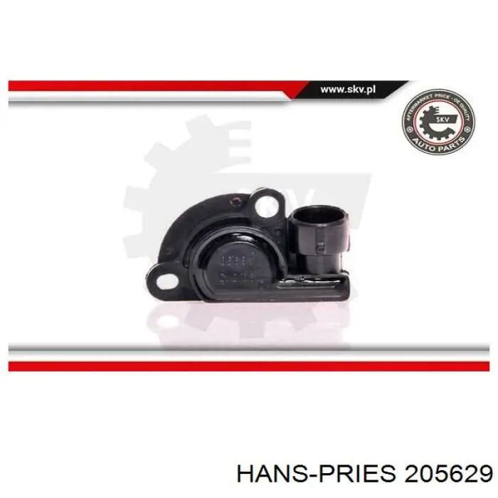 Потенціометр 205629 Hans Pries (Topran)