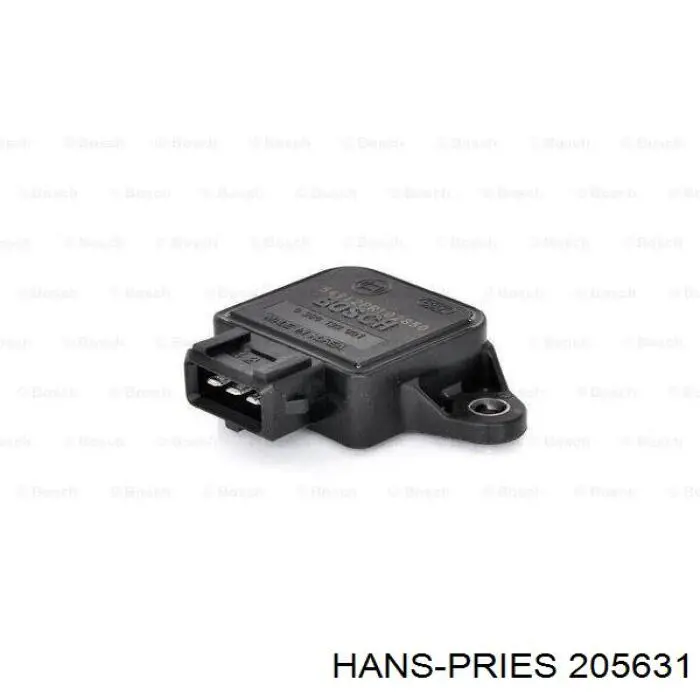205631 Hans Pries (Topran) датчик положення дросельної заслінки (потенціометр)