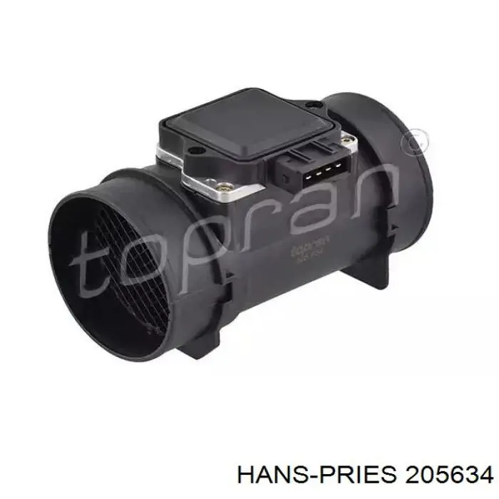Датчик масової витрати повітря Hans Pries (Topran) 205634 ціна, від 54.70 USD