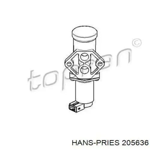 205636 Hans Pries (Topran) клапан/регулятор холостого ходу