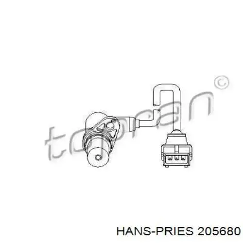 Датчик обертів колінвалу Hans Pries (Topran) 205680 ціна, від 15.14 USD