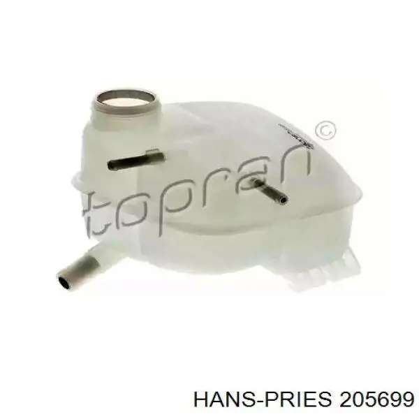 205699 Hans Pries (Topran) бачок системи охолодження, розширювальний