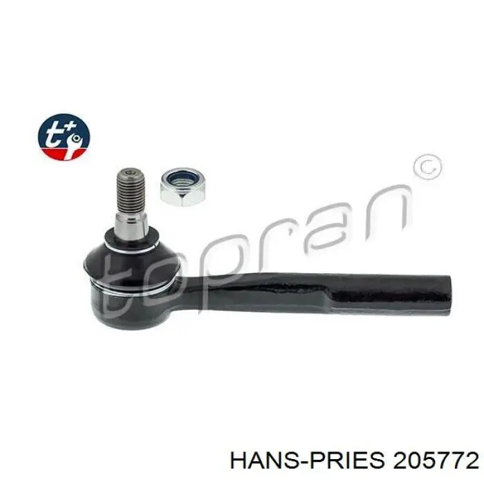 205772 Hans Pries (Topran) Зовнішній наконечник рульової тяги