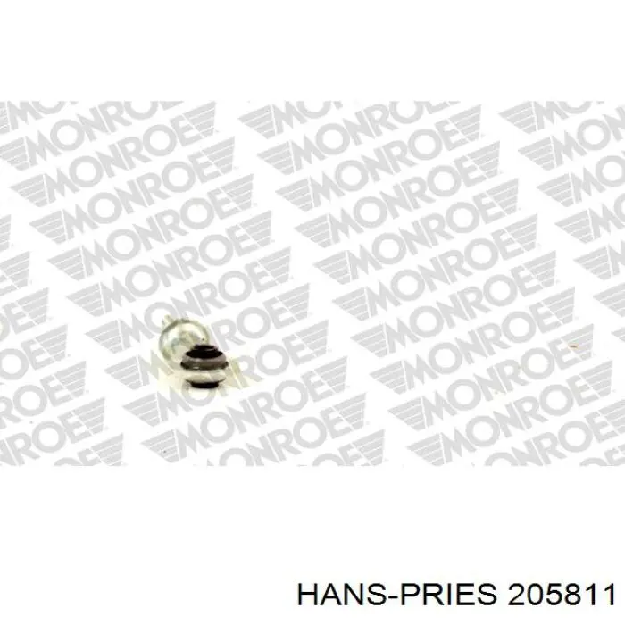 Личинка замка дверей передньої Hans Pries (Topran) 205811 ціна, від 4.52 USD