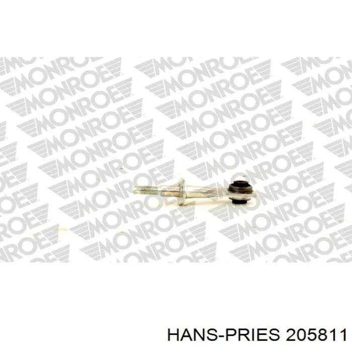 Купити 205811 Hans Pries (Topran) Личинка замка дверей передньої