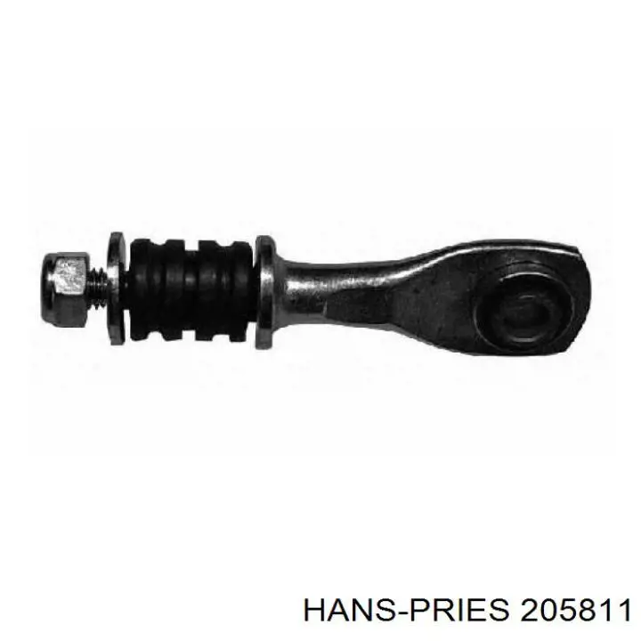 Личинка замка дверей передньої 205811 Hans Pries (Topran)