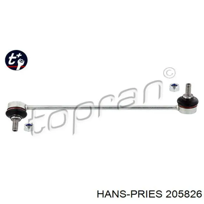 205826 Hans Pries (Topran) Сайлентблок балки моста