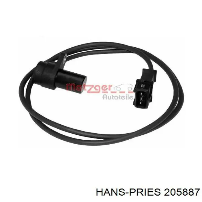 Датчик колінвала 205887 Hans Pries (Topran)