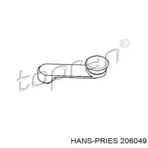 Купити 206049755 Hans Pries (Topran) Ручка склопідіймача переднього