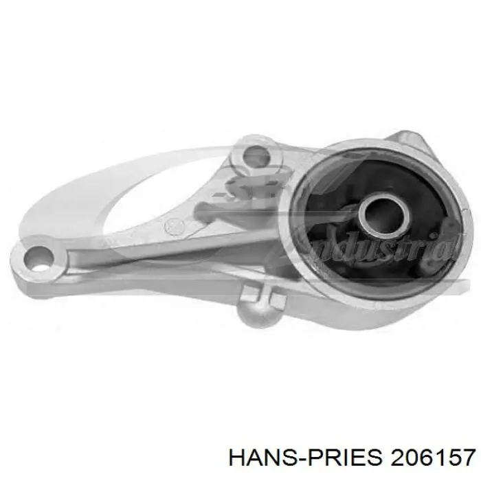 206157 Hans Pries (Topran) подушка (опора двигуна, передня)