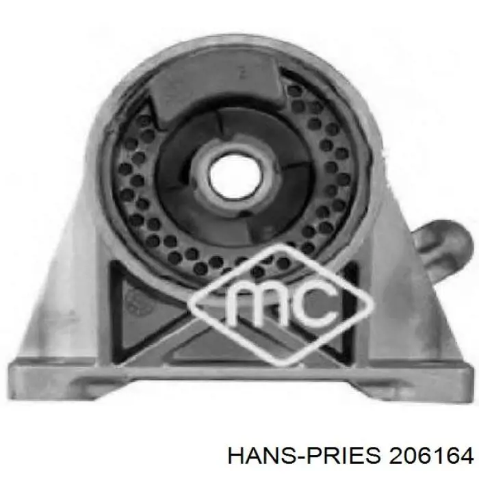 Подушка двигуна передня 206164 Hans Pries (Topran)