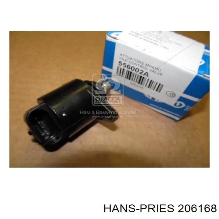 206168 Hans Pries (Topran) клапан/регулятор холостого ходу