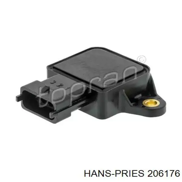 206176 Hans Pries (Topran) Датчик положення дросельної заслінки (потенціометр)