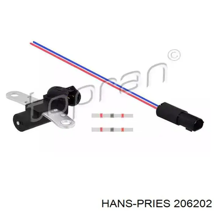 Датчик обертів колінвалу Hans Pries (Topran) 206202 ціна, від 14.36 USD