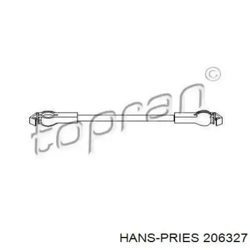 206327 Hans Pries (Topran) Кронштейн куліси КПП