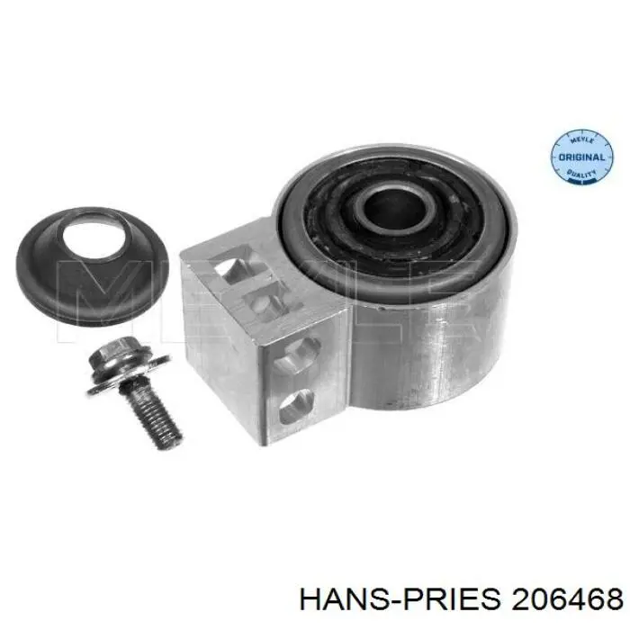 Сайлентблок переднього важеля 206468 Hans Pries (Topran)