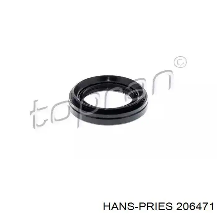 Сальник піввісі переднього моста, правою Hans Pries (Topran) 206471 ціна, від 3.92 USD