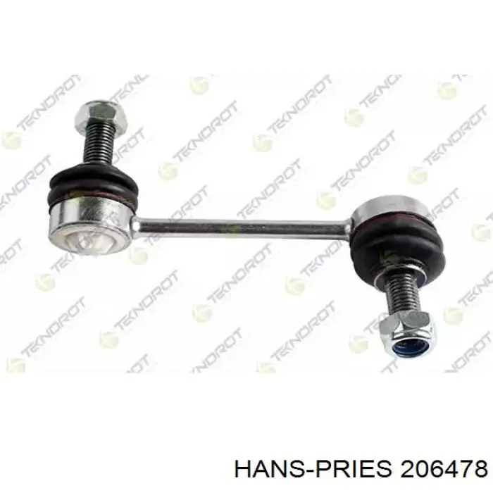 Сайлентблок цапфи задньої 206478 Hans Pries (Topran)
