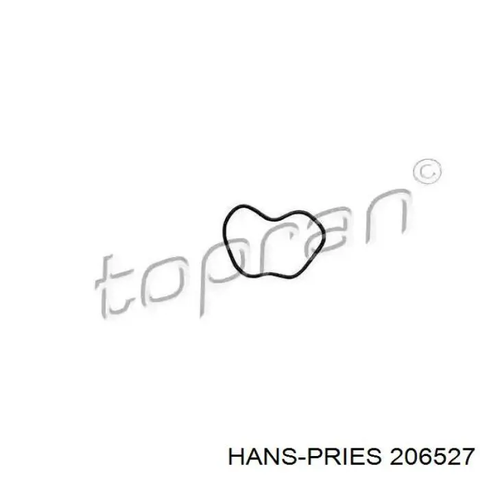 Купити 206527 Hans Pries (Topran) Прокладка фланця (трійника) системи охолодження
