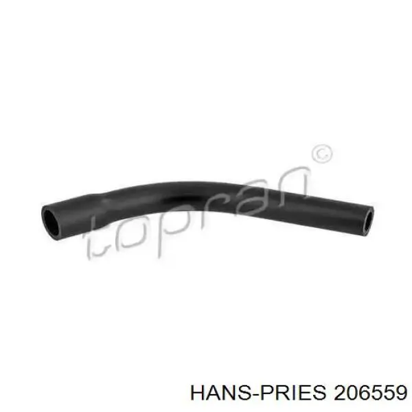 Трубка картера повітряна Hans Pries (Topran) 206559 ціна, від 7.31 USD