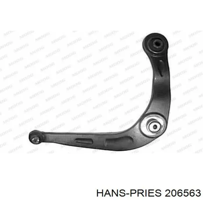 Права опора двигуна Hans Pries (Topran) 206563