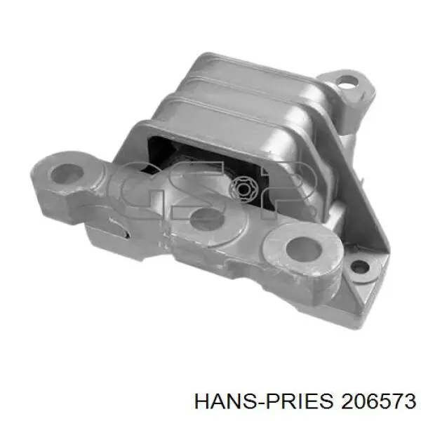 Права подушка двигуна Hans Pries (Topran) 206573 ціна, від 70.87 USD
