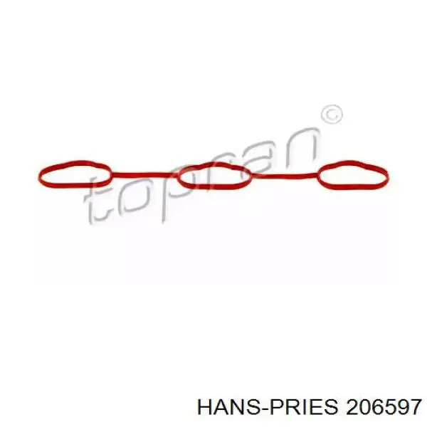 Купити 206597 Hans Pries (Topran) Прокладка впускного колектора, верхня