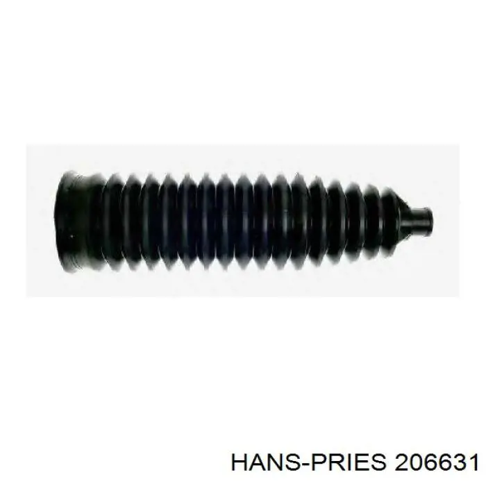 Пильник рульової тяги Hans Pries (Topran) 206631 ціна, від 8.32 USD