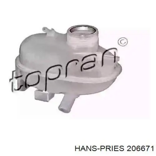 206671 Hans Pries (Topran) Розширювальний бачок охолодження