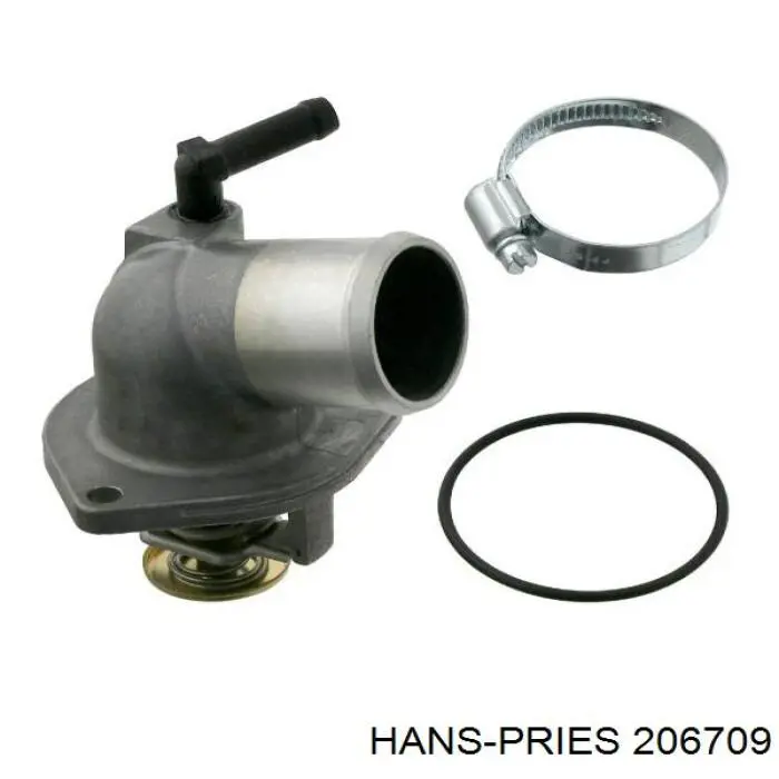 Термостат в зборі Hans Pries (Topran) 206709