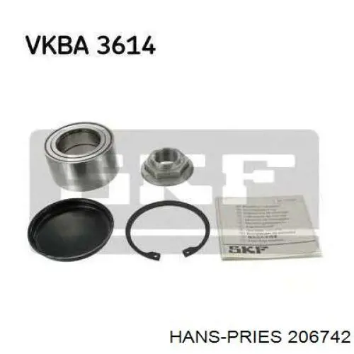 Заглушка ГБЦ/блоку циліндрів Hans Pries (Topran) 206742 ціна, від 0.62 USD