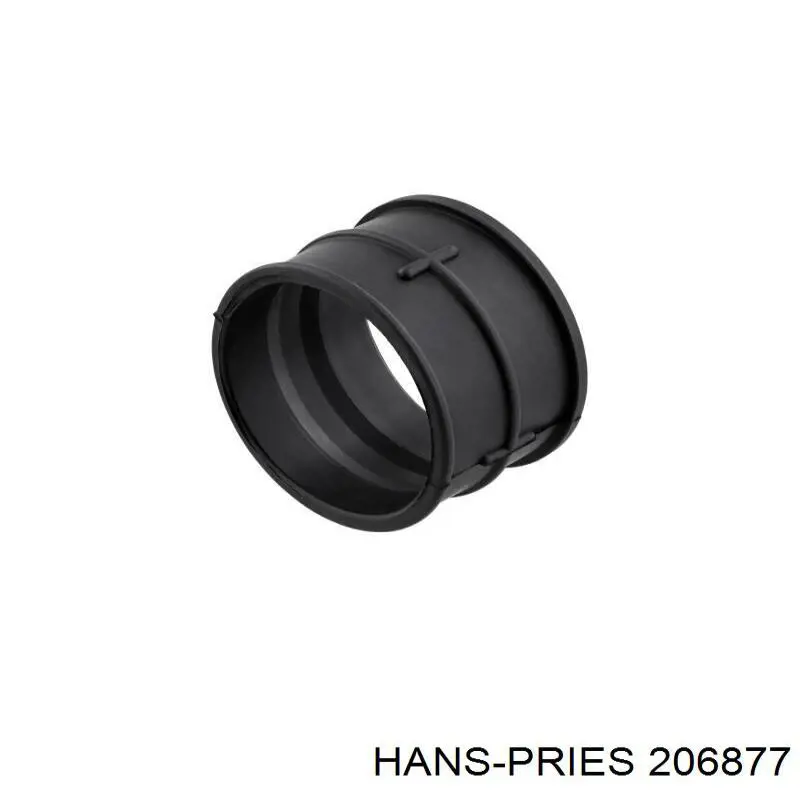 206877 Hans Pries (Topran) Патрубок повітряний, дросельної заслінки