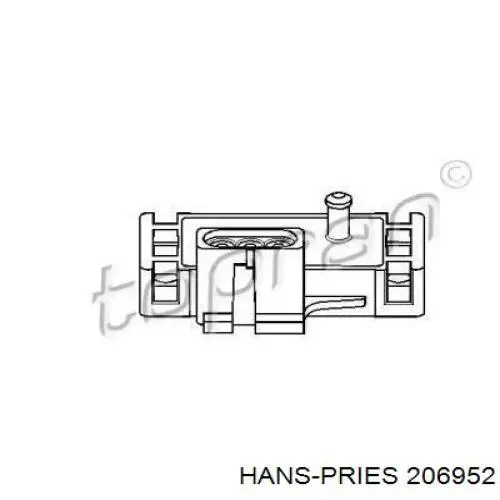 MAP сенсор Hans Pries (Topran) 206952 ціна, від 14.67 USD
