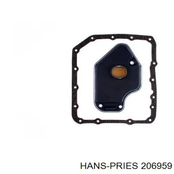 Фільтр коробки автомат Hans Pries (Topran) 206959 ціна, від 10.99 USD
