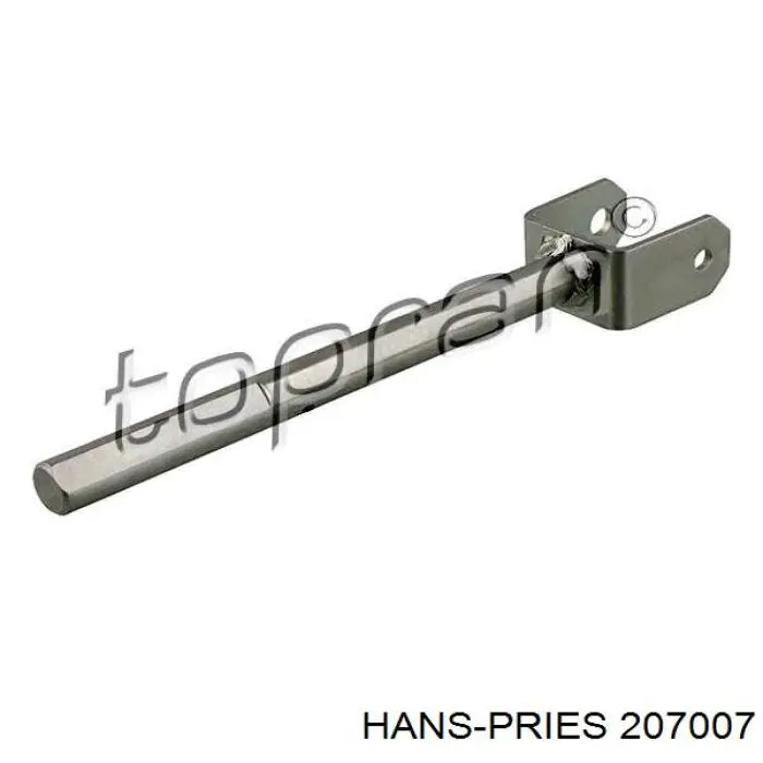 Шток перемикання передач КПП 207007 Hans Pries (Topran)
