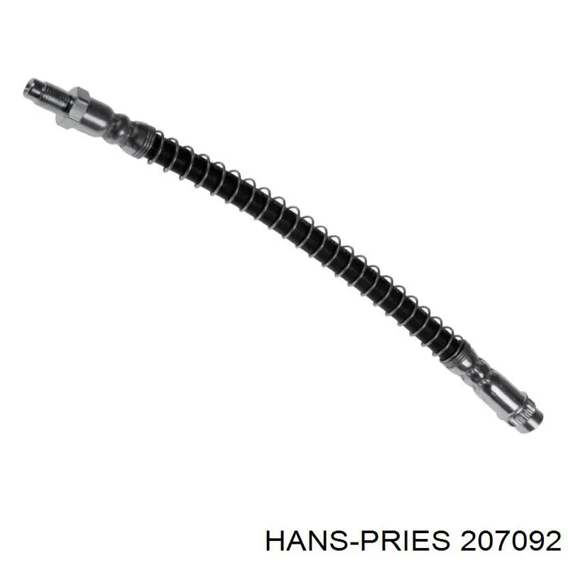 207092 Hans Pries (Topran) шланг гальмівний задній