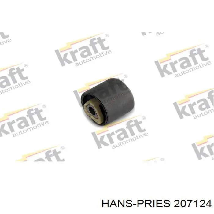 Амортизатор багажника 207124 Hans Pries (Topran)