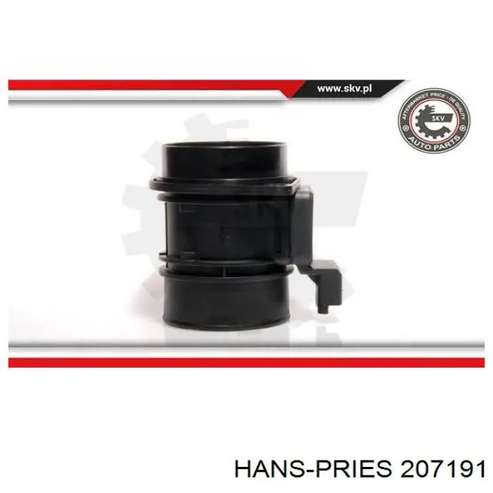 Датчик масової витрати повітря Hans Pries (Topran) 207191 ціна, від 50.60 USD