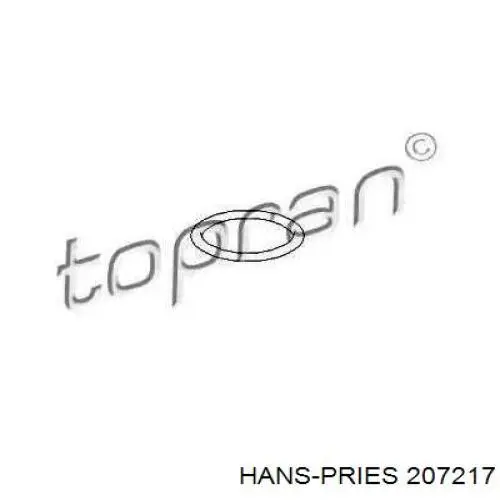 Прокладка кришки горловини, маслозаливної Hans Pries (Topran) 207217 ціна, від 0.71 USD