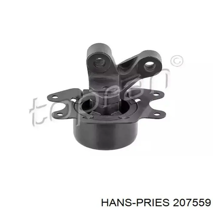 Купити 207559 Hans Pries (Topran) Подушка (опора) двигуна, ліва