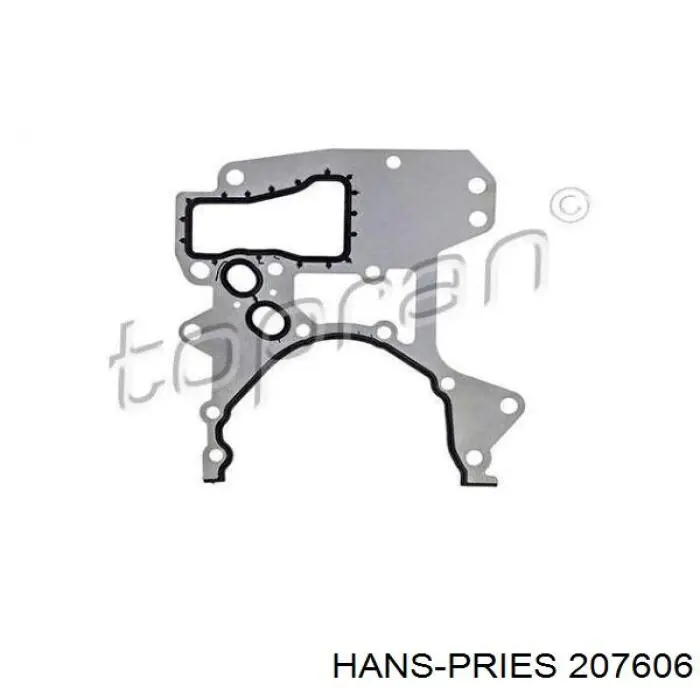 207606 Hans Pries (Topran) прокладка передньої кришки двигуна