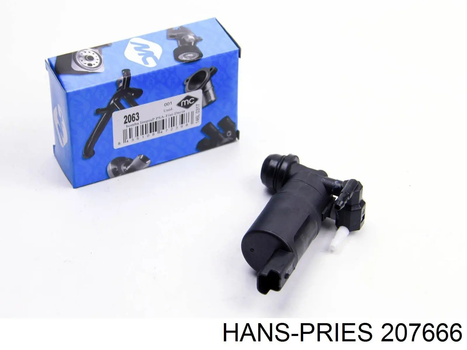 207666 Hans Pries (Topran) Мотор омивача