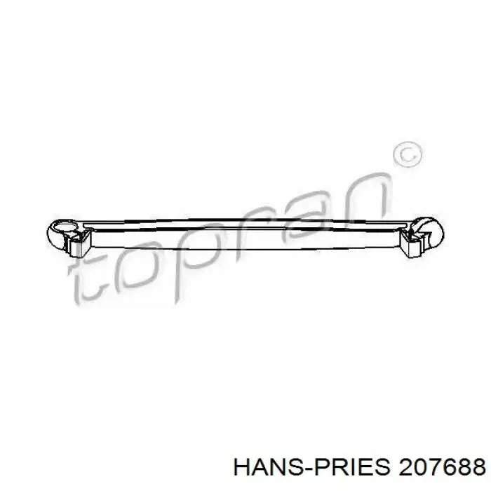207688 Hans Pries (Topran) тяга куліси акпп/кпп