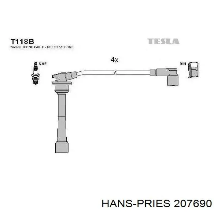 Фільтр коробки автомат Hans Pries (Topran) 207690 ціна, від 13.78 USD