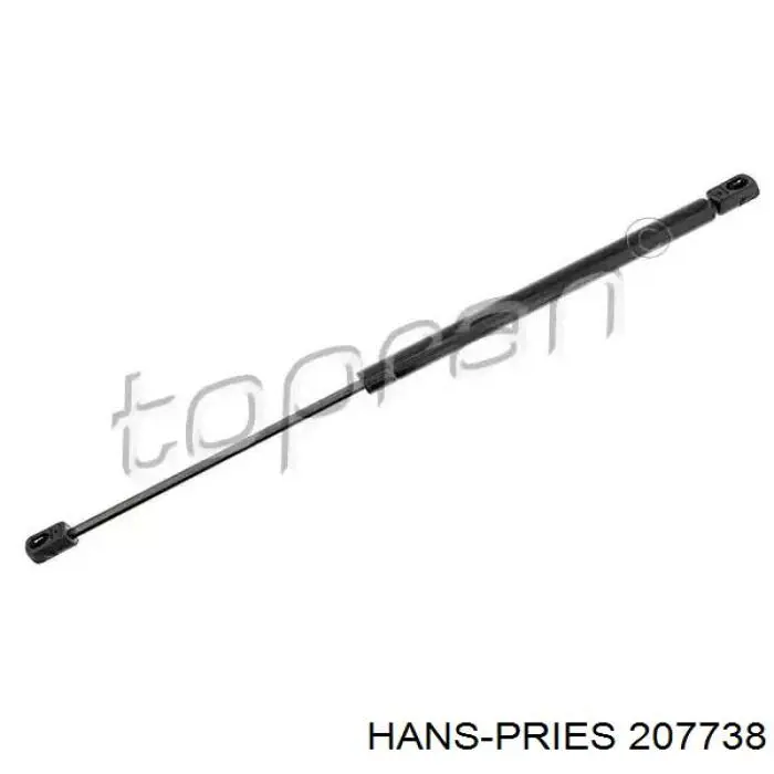 Амортизатор двері задньої Hans Pries (Topran) 207738 ціна, від 14.53 USD