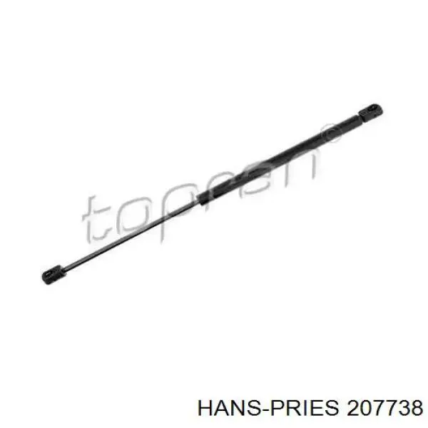 207738 Hans Pries (Topran) амортизатор кришки багажника/ двері 3/5-ї задньої